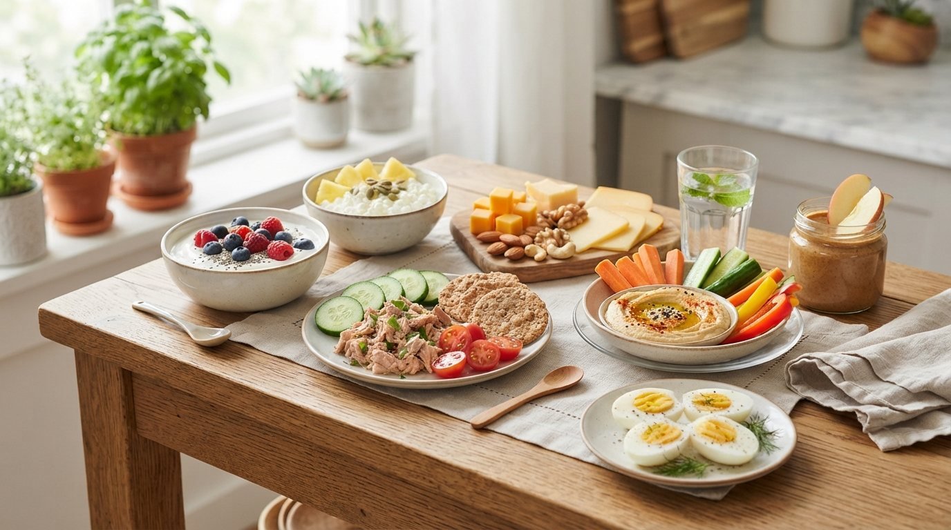 Food illustration for 15 High-Protein Snacks You Can Make in 5 Minutes