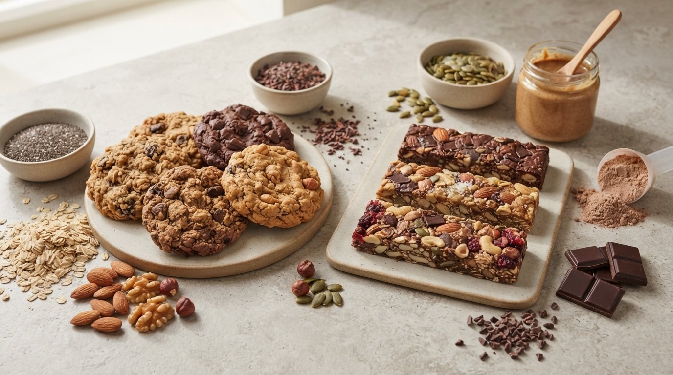 Food illustration for High-Protein Snacks That Require No Cooking
