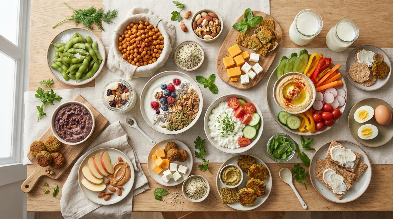 Food illustration for Greek Yogurt Protein Bowl With Fruit and Nuts