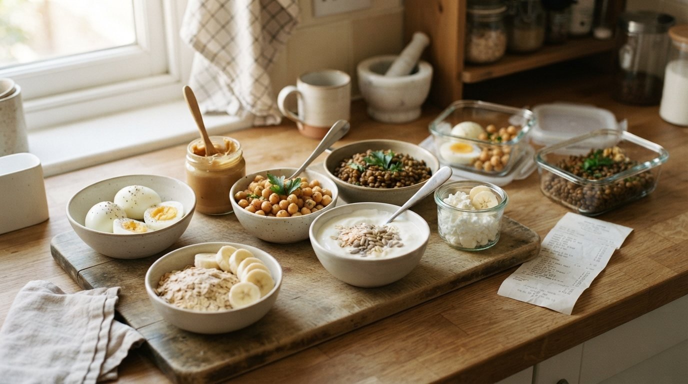 Food illustration for Crispy Roasted Chickpeas for a Protein-Rich Snack