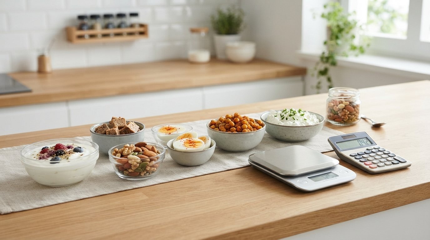 Food illustration for Homemade High-Protein Granola With Nuts and Seeds