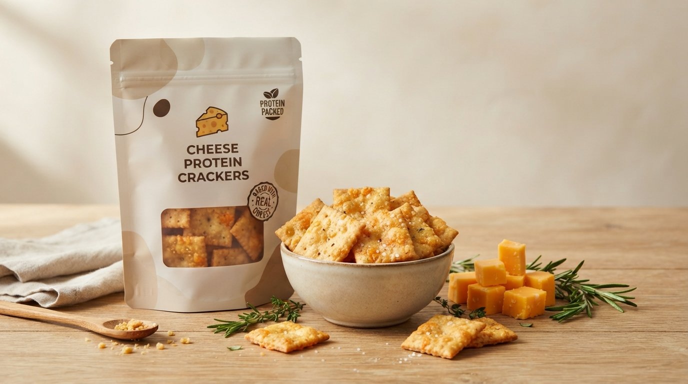 Product image for Cheese Protein Crackers
