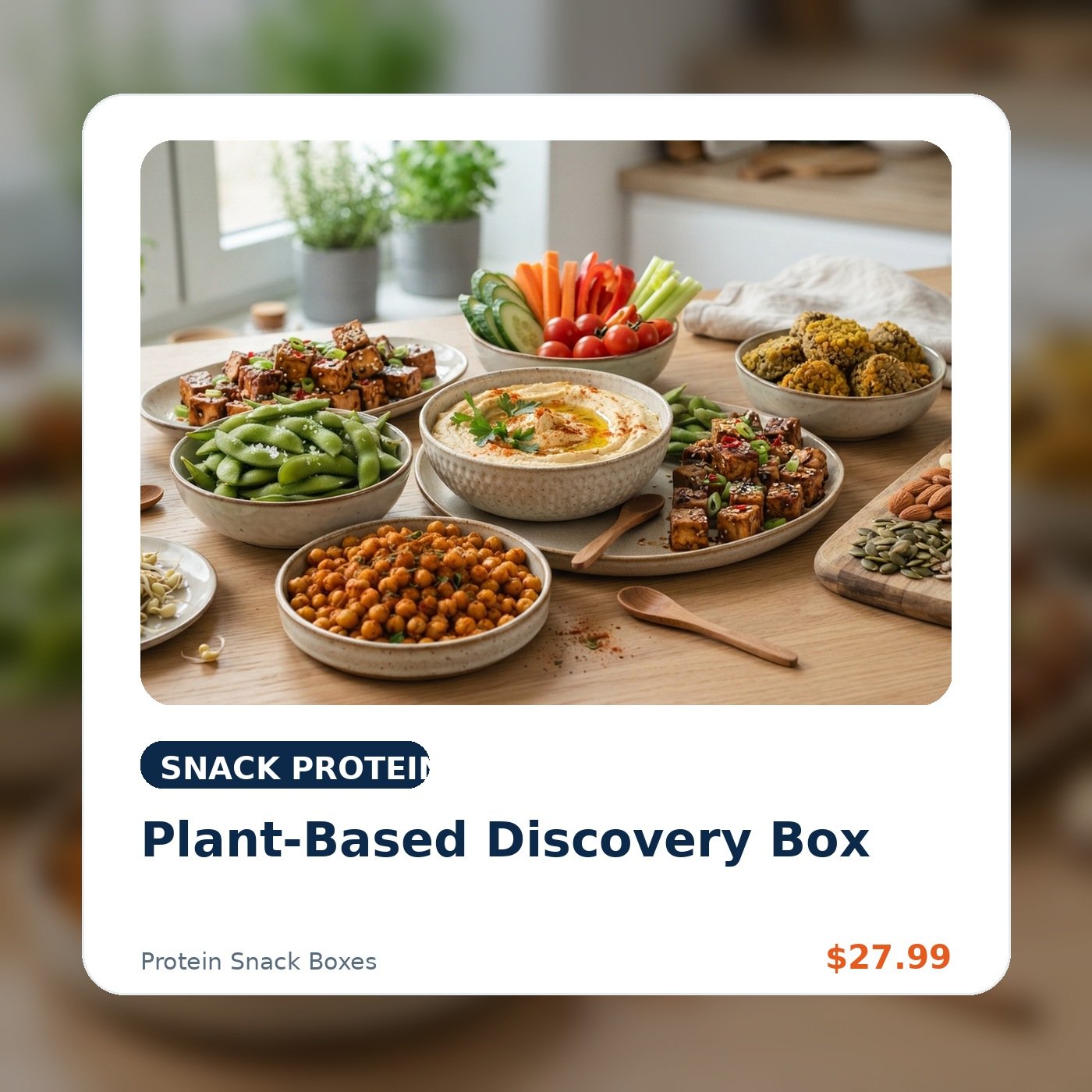 Plant-Based Discovery Box product concept image