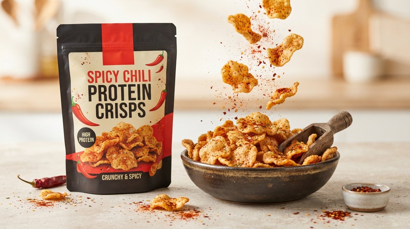Product image for Spicy Chili Protein Crisps
