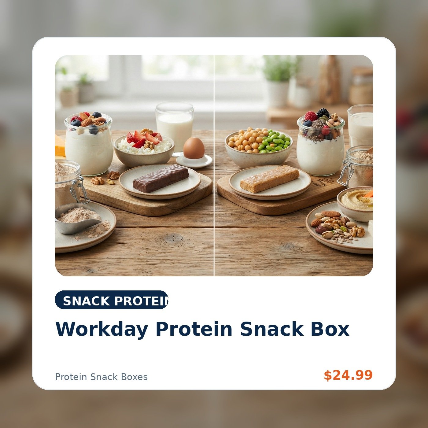 Workday Protein Snack Box product concept image