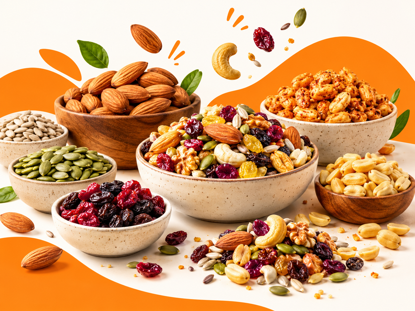 Illustration for Nuts, Seeds & Trail Mix